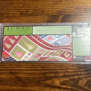 NIP Creative Memories Holiday Sparkle Jumbo Great Lengths stickers